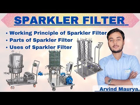 Sparkler Filter| Working Principle of Sparkler Filter| Parts of Sparkler Filter|‪@rasayanclasses‬