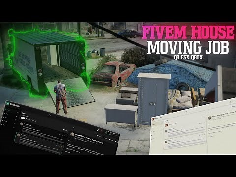 FiveM House Moving Job [QBCore & ESX & QBox]