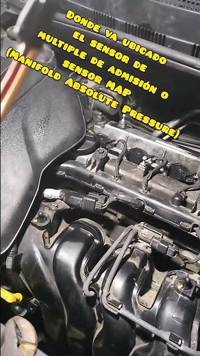 WHERE IS THE MANIFOLD INTAKE SENSOR OR MAP SENSOR LOCATED ON A 2016 HYUNDAI ACCENT?