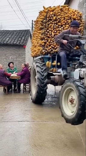 Grandpa's Driving Skills are UNREAL! 💪🚜 #aivideo