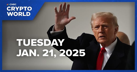 SEC launches crypto task force as President Trump's second term begins: CNBC Crypto World