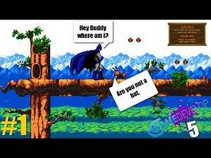 Gdevelop 5 JSON with Batman intro edit dialogue