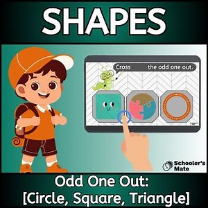 Odd One Out: Shapes [Circle, Square, Triangle] Digital Resources