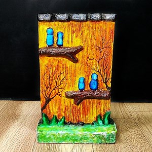 50K views · 1.4K reactions | Beautiful craft work on cement for home decoration making at home | M Craft | Facebook