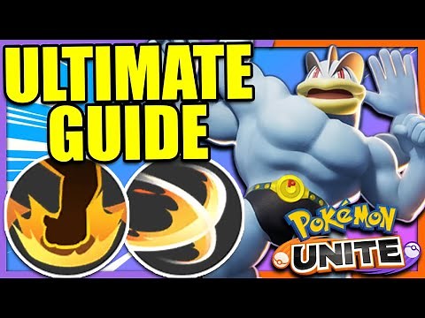 How to play Dynamic Punch MACHAMP in Pokemon Unite Ultimate Guide