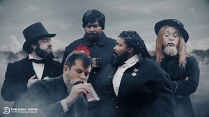 9.8M views · 10K reactions | The Daily Show & Drunk History Present: TRUMP HISTORY Full episode: https://on.cc.com/2ssK6CT | The Daily Show | Facebook