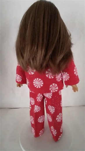 18 Inch Doll Unisex Christmas Pajamas Ec403c - Etsy