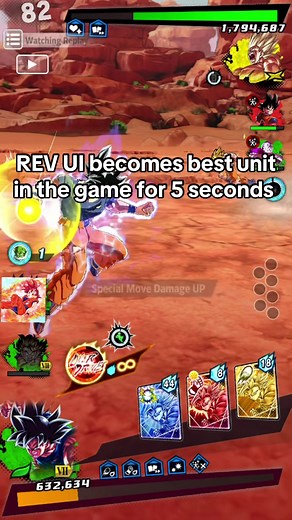 Rev UI: Best Unit in Dragon Ball Legends for 5 Seconds
