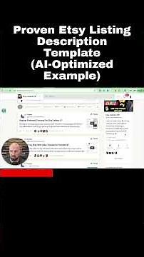 Proven Etsy Listing Description Template (AI-Optimized Example)