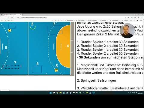 Handball - 60 Minuten Ganzkörper Kraftzirkel