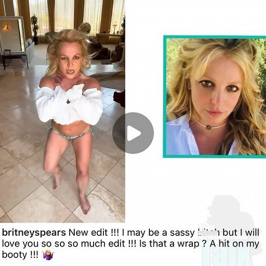 The Neighborhood Talk on Instagram: "Brit Brit is feeling the vibes and smacking her lil clappas on this fine Monday "