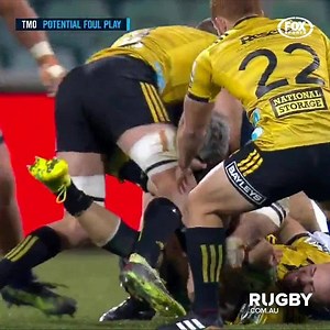 Did this neck roll on David Pocock warrant further punishment? #BRUvHUR READ: bit.ly/McKellarPocockBRUvHUR | rugby.com.au