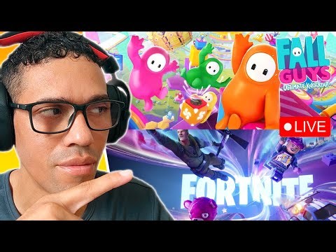 BORA QUE BORA - FALL GUYS E FORTNITE