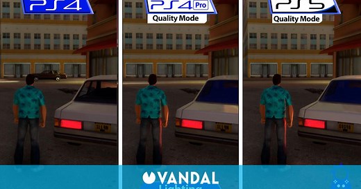 Comparan GTA: The Trilogy en sus versiones de PS4, PS4 Pro y PS5