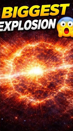 “The Biggest Explosion in the Universe 😱”