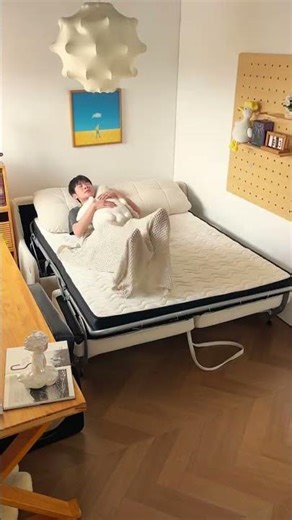 Unleash the Power of a 6-Square-Meter Space: Sofa-Bed Transformation