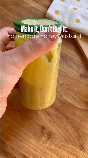 How to make restaurant style honey mustard at home.