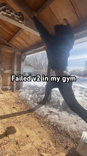 Bucket crux too hard #bouldering #climbing