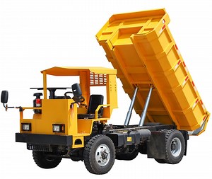 [Hot Item] Nice Price Load 4 Ton Four Wheeled Underground Mine Mining Electric Mini Dump Truck Tipper Dumper for Mining Transportation
