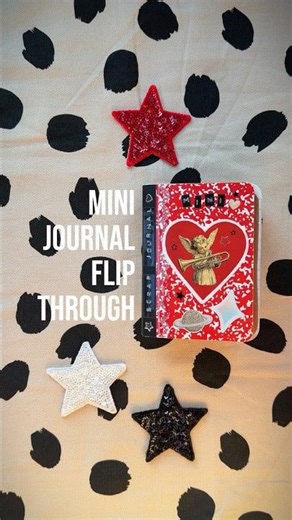 Completed mini junk journal 💕