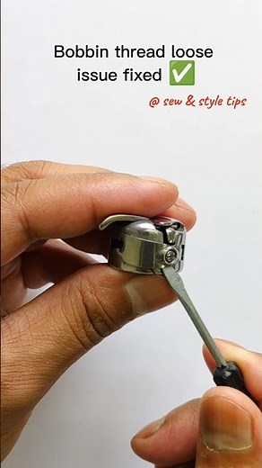 Bobbin thread loose problem fix || How to fix bad stitching #sewingmachinerepair #seweasy #ussewtips