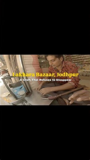 Only 4 Shops Left in Jodhpur’s Lakhara Bazaar. Why? #jodhpur #artwork #lakhbangles #solotravel