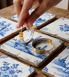 Step back in time to the famous city of Gouda in 1917, a time where people could still ice skate on the canals! (it has been a while since we were able to do that). Celebrate your Dutch heritage with our unique Dutch-inspired jewelry collection 🇳🇱 sophieoforange.com | Stuff Dutch People Like