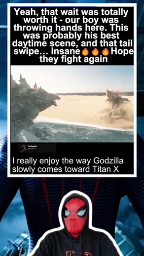 Godzilla Came to Throw Hands 🔥That Tail Swipe Was Personal