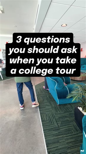 WAIT - one more in the comments ⬇️ Planning college tours this year? Here's what to actually ask about (not just the cafeteria): 1. What will this cost OUR family? 2. What % of students get FREE money? (not loans) 3. How long does it take to graduate? 4. What do graduate with your intended major actually earn after graduation? Tours show you feelings. Questions get you facts. Save this so you have it when you're on campus. And follow for more financial aid tips and strategies so you can pay less