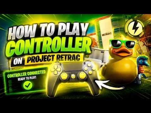 How To Play On Controller On Project Retrac | OGFN in bio