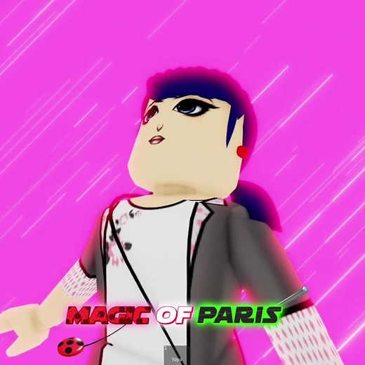 Ladybug transformation from Magic Of Paris!🐞 #magicofparis #miraculous #roblox #marinette #miraculousroblox