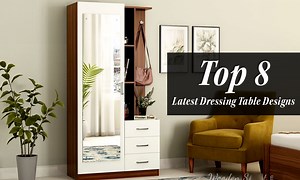 Top 8 Latest Dressing Table Designs in India 2025 | Wooden Street