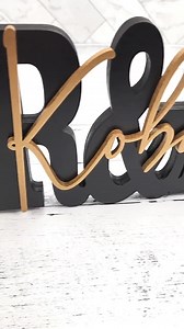 Custom Wedding Gift Sign Name, Personalized Family Name Wood Letters Mr Mrs, Sleek, Modern Sweetheart Head Table Decor, Photo Prop, Newlywed - Etsy