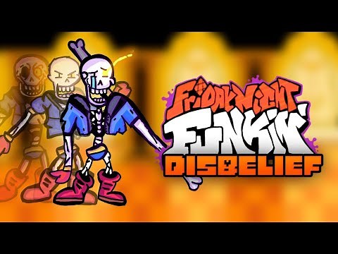Friday Night Funkin' - Vs Disbelief Papyrus (FNF MODS)