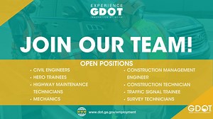 Come join the innovative team at the Georgia Department of Transportation! Georgia DOT has jobs in contract administration, engineering, project management, road maintenance, and much more. Grow with us! View job ➡️ https://bit.ly/GDOTnow22 | Georgia Department of Transportation
