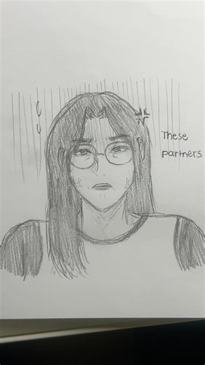 I hate group projects🫩✌️#relatable #schoollife #groupprojects #opp #hater #drawing #sketch