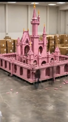 🏰 This Barbie Castle Is Made of LEGO 😱