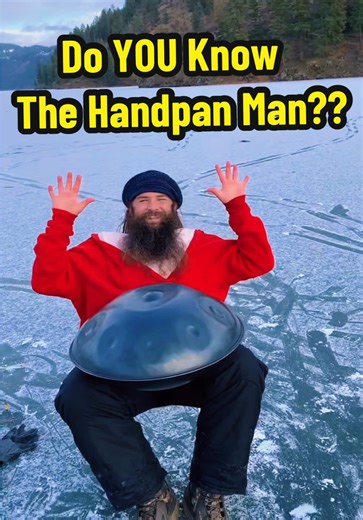 Do YOU Know The Handpan Man?? 😂🤷‍♂️😂 #handpan #handpanman #handpanmusic #beard #nature