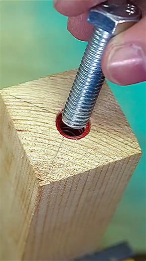 How to fastening the bolt with no threads #spring | Rewind Icons