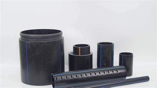 Hdpe Perforated Drainage Pipe 100mm 110mm Sdr11 Dn150 160mm 200mm 250mm 280mm Hdpe 210m Class16 Pe Water Pipe for Irrigation