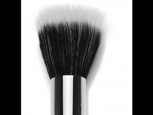 How to apply foundation Duo Fiber Brush (makeup for beginners)
