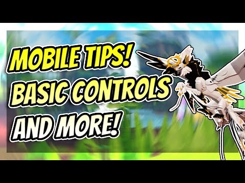 How to play on MOBILE | Easy and Basic Controls! | Creature of Sonaria