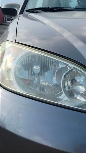 Owner Jesse headlight lens restoration using blue magic headlight lens restorer liquid and polish