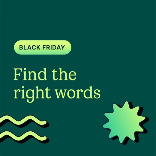 The right words aren’t hard to come by as long as you have Grammarly. 🙌 Don’t miss out on our best deal of the year 👉 https://gram.ly/3sBdlGA | Grammarly