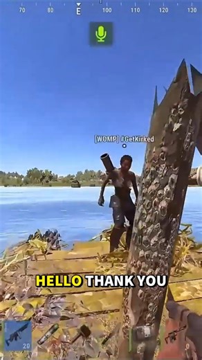 Bro Went To Sleep LOADED 😭 #rust #gaming #shorts