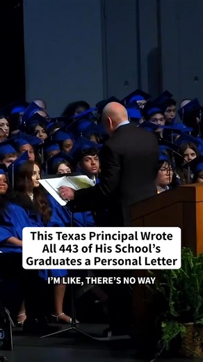 1.4M views · 48K reactions | High school principal Jason Mutterer in Mansfield ISD handed all 443 graduating seniors a handwritten note with their high school diplomas.  Read the full NBC DFW story here: bit.ly/443SGcP : NBC DFW | Today Show | Facebook