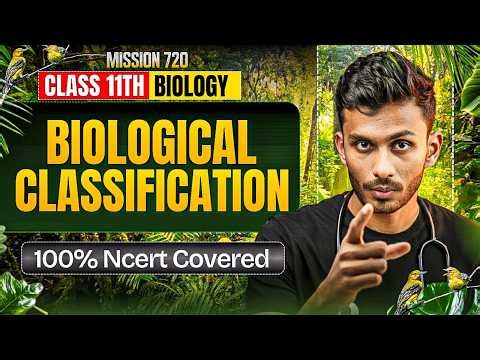 Biological classification ONE SHOT | FULL DETAIL with PYQ Tagged | Class 12th NEET