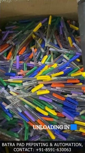 Automatic Pen Pad Printing Machine | Conveyor Drying & Collection System