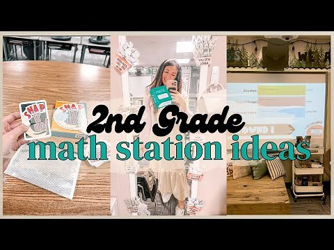 2nd Grade Math Station Ideas Math Centers and Rotation Tips for Elementary Teachers Math Groups