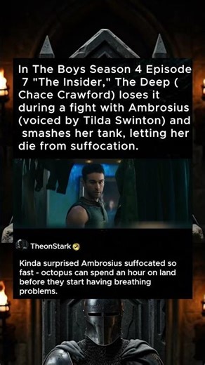 In The Boys Season 4 Episode 7 "The Insider," The Deep ( Chace Crawford) loses it during a fight…